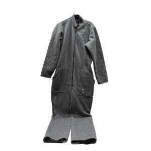 USIA USA Made Fleece exotherm I Jumpsuit Full Zip diving undergarment Grey L
